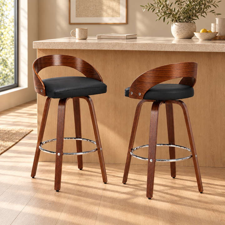 Chaise de bar en bois